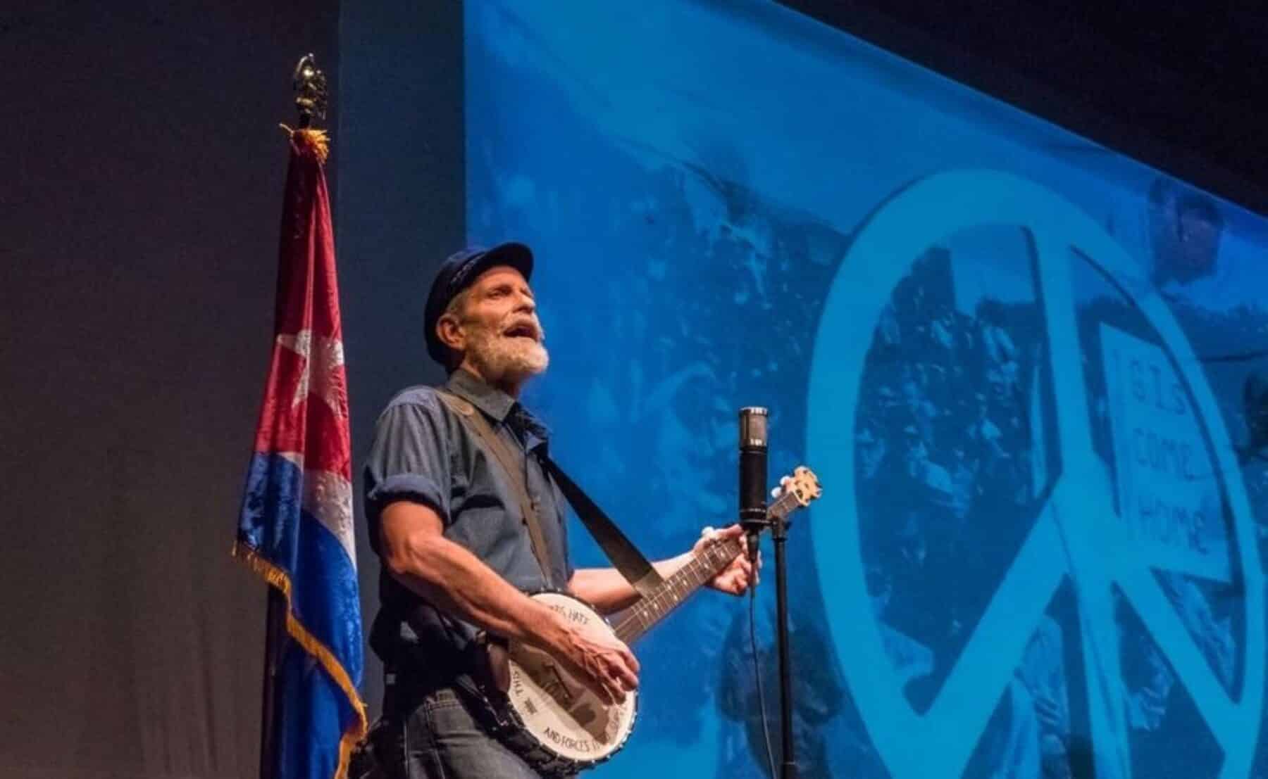 Spend an evening with the songs and legacy of Pete Seeger in Pete Seeger: An Inconvenient Folksinger